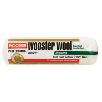 RR633-9 Wooster® Wkład do wałka wełniany Wool™ 9"x3/4" (230x19mm).