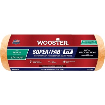 RR933-9 Wooster® SUPER/FAB® FTP® NON-BEVELED wkład do wałka malowania narożników 230 X 19 MM 9" X 3/4" 1 SZT