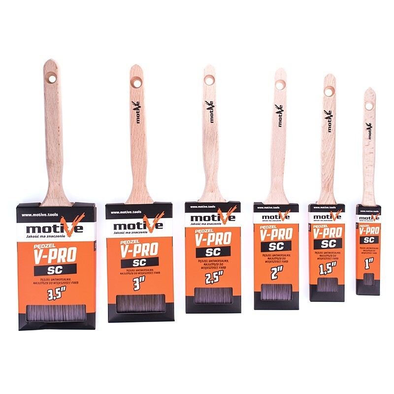 050576 MOTIVE Pędzel malarski prosty V-PRO SC 1,5"