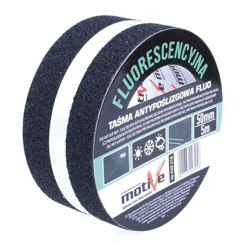 020218 MOTIVE Taśma antypoślizgowa FLUO 50mm/5m