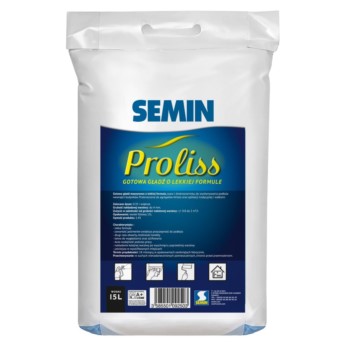 SEMIN PROLISS gotowa gładź maszynowa worek 15l
