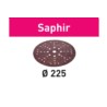 205652 SAPHIR Papier ścierny LHS Ø225 P36