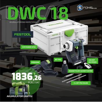 577056 Akumulatorowa wkrętarka budowlana DWC 18-4500-Basic-Promo 2021 (84672110 QU)