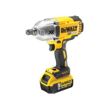 DCF899P2 Akumulatorowy klucz udarowy 1/2'' 950Nm 18V Li-lon 2x5,0Ah DeWALT