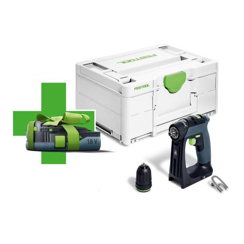 578063 Wiertarko-wkrętarka CXS 18-Basic-3,0 (84672110 CZ) Festool