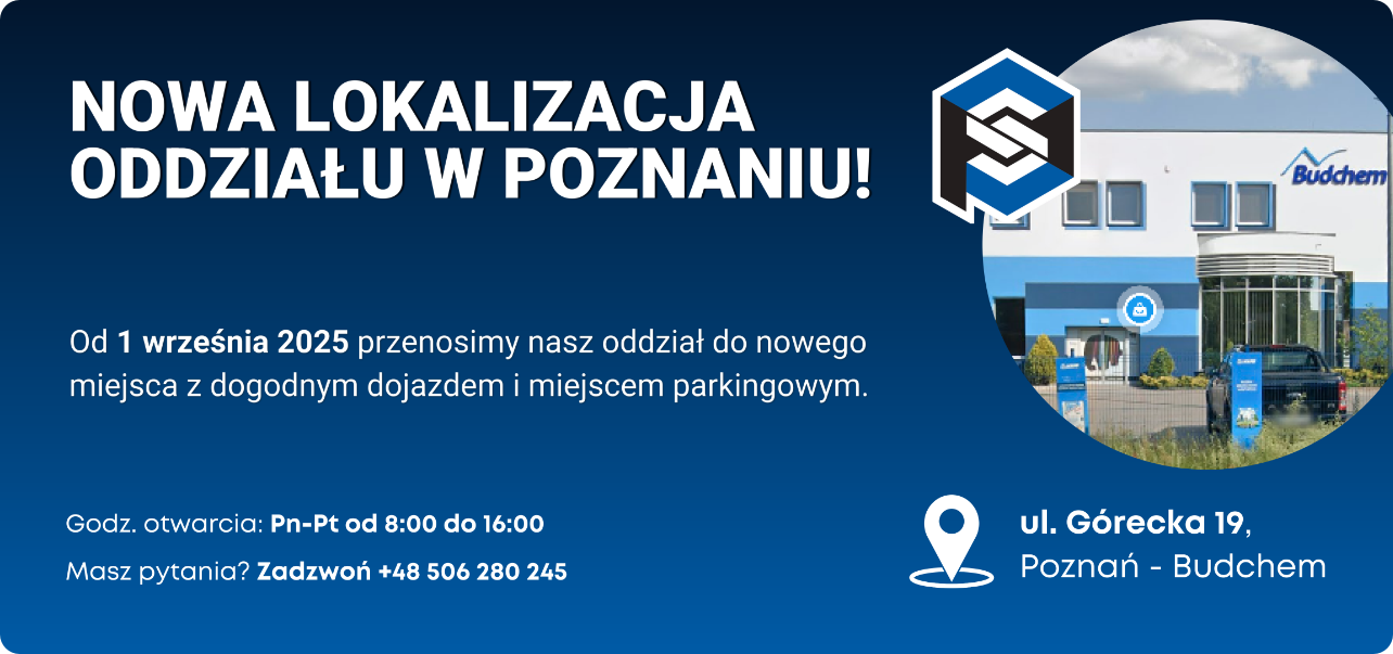 Zdjęcie budynku wielkopolskiego oddziału Pomp Serwis